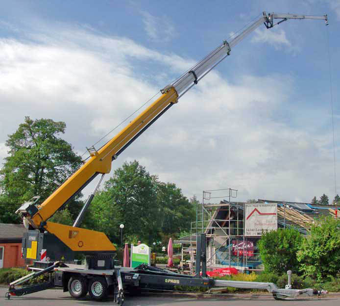 Anhängerkran Paus Sky Worker PTK31