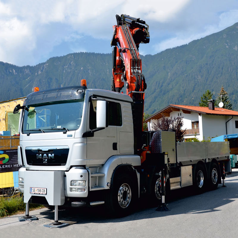 LKW Kranwagen MAN 35.480 + FASSI 800 BXP.26